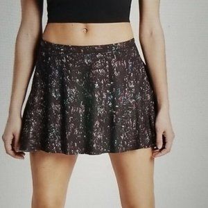 ATHLETA Match Point City Lights Tennis Skort with Attached Shorts Skirt Size XS